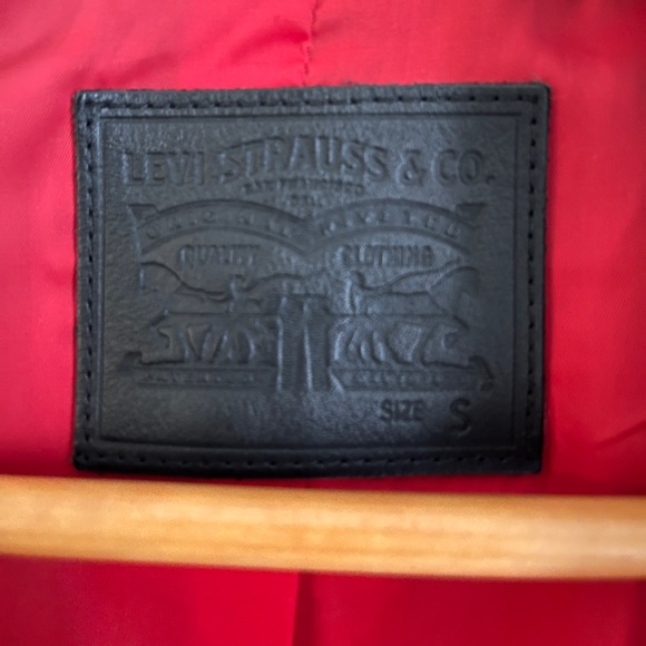 Levi’s Real Leather Classic Moto Jacket - Picture 3 of 6